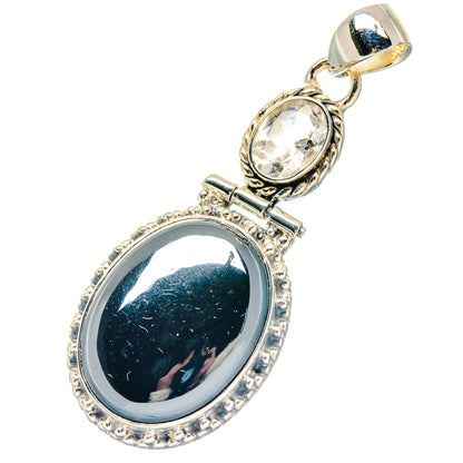 Hematite Pendants handcrafted by Ana Silver Co - PD19702
