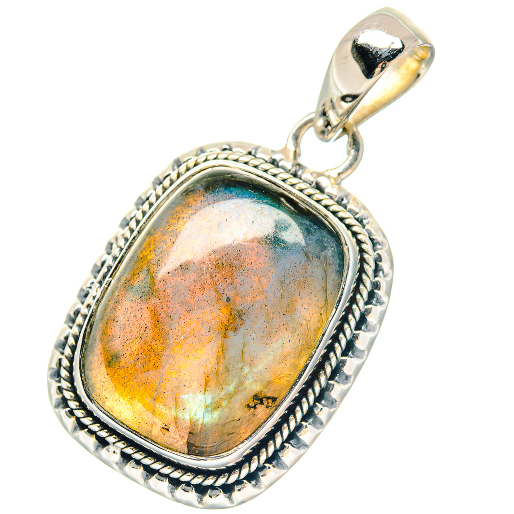 Labradorite Pendants handcrafted by Ana Silver Co - PD19707