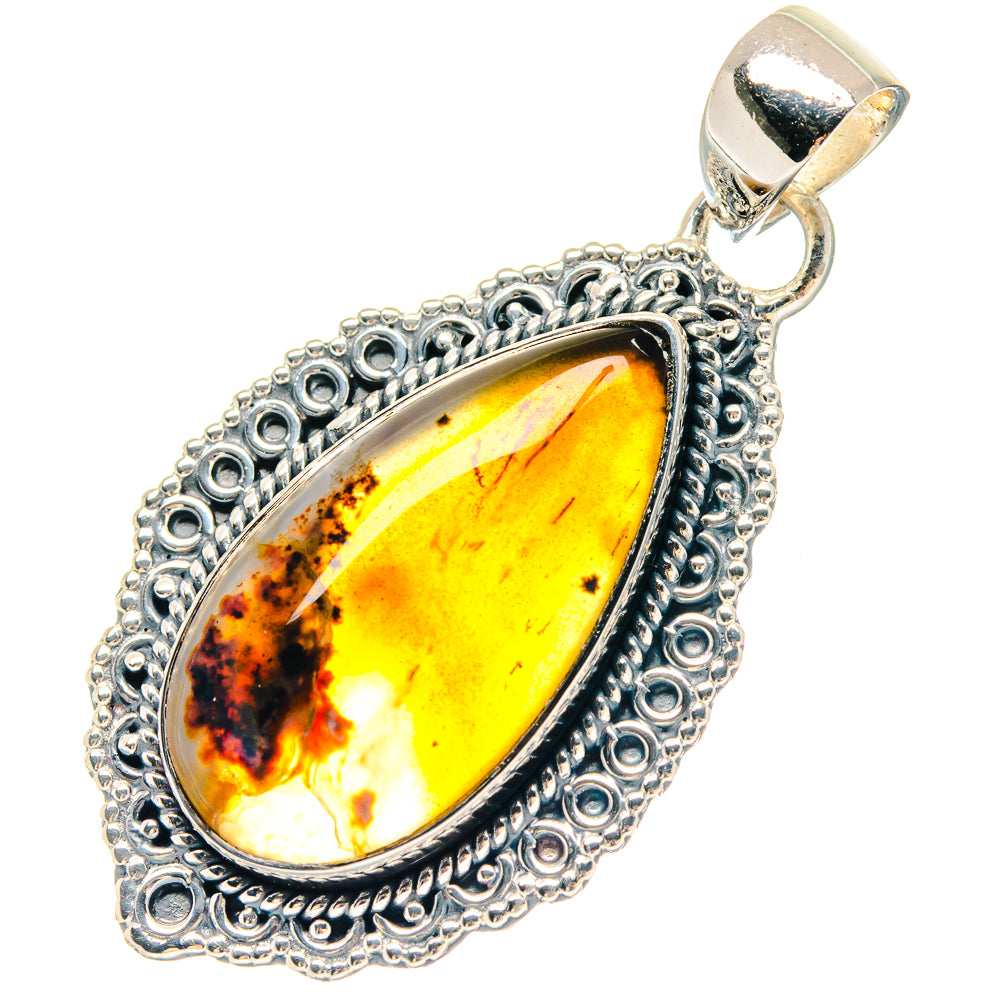 Montana Agate Pendants handcrafted by Ana Silver Co - PD19715 - Photo 2