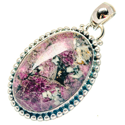 Russian Eudialyte Pendants handcrafted by Ana Silver Co - PD19723