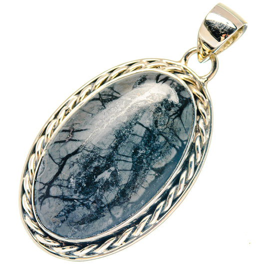 Picasso Jasper Pendants handcrafted by Ana Silver Co - PD19728