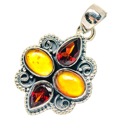 Carnelian Pendants handcrafted by Ana Silver Co - PD19735