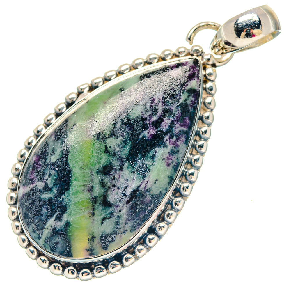 Azurite Pendants handcrafted by Ana Silver Co - PD19736