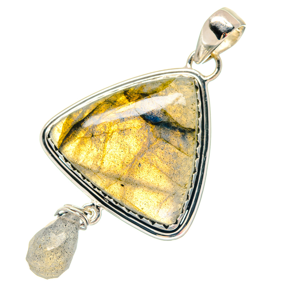 Labradorite Pendants handcrafted by Ana Silver Co - PD19747