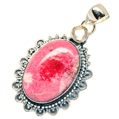 Thulite Pendants handcrafted by Ana Silver Co - PD19759