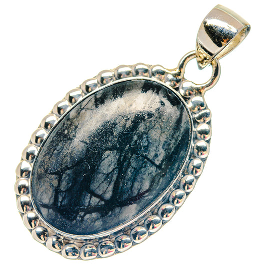 Picasso Jasper Pendants handcrafted by Ana Silver Co - PD19765
