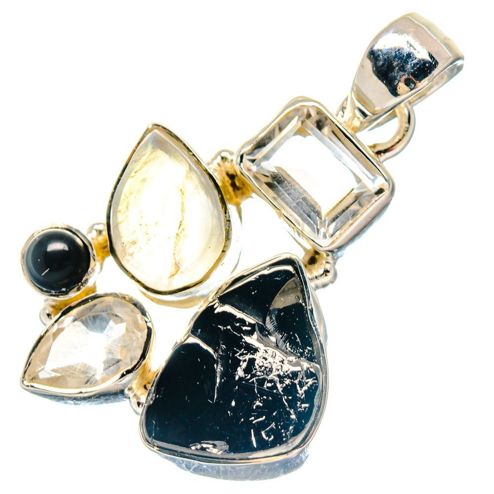 Shungite Pendants handcrafted by Ana Silver Co - PD19768
