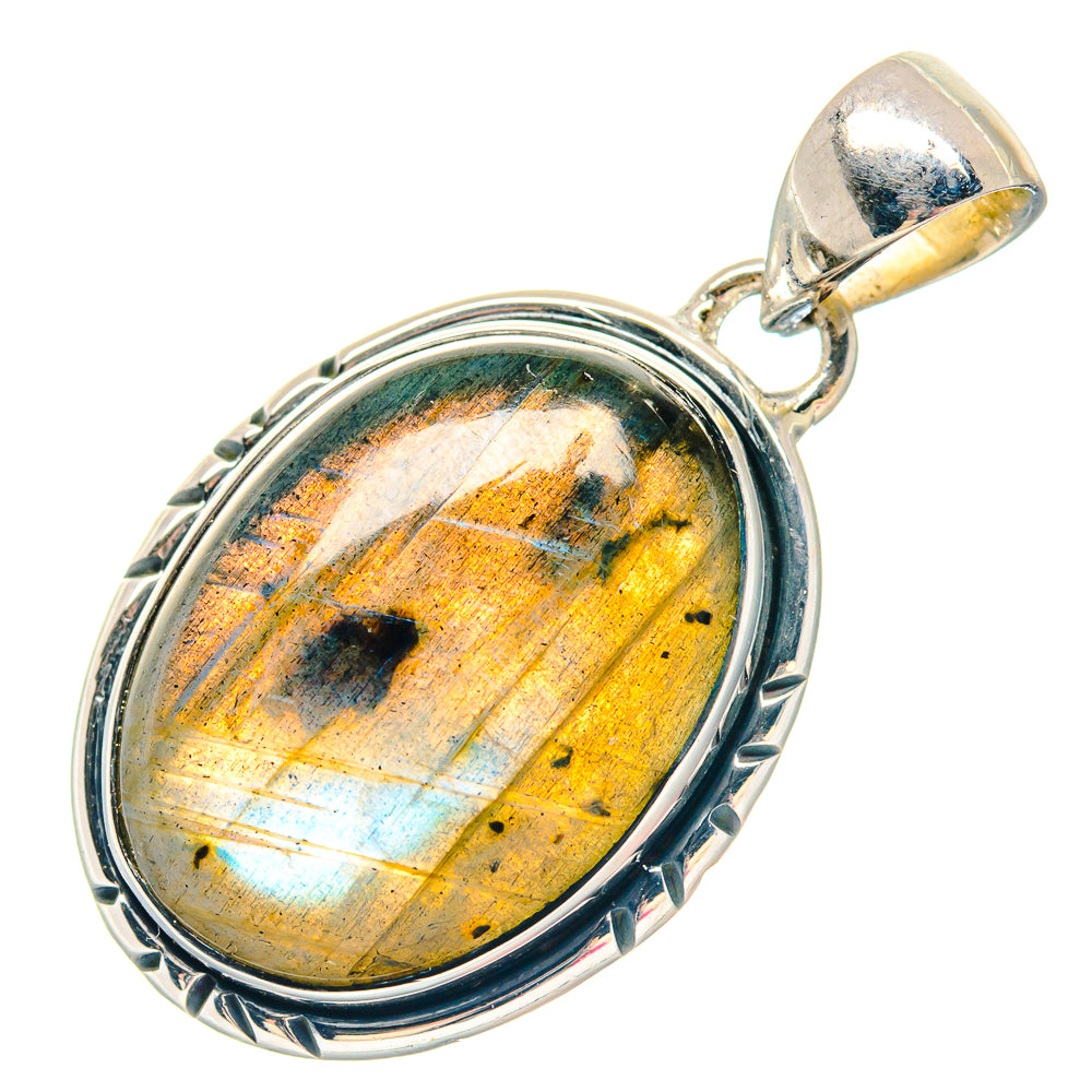 Labradorite Pendants handcrafted by Ana Silver Co - PD19782