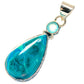 Chrysocolla Pendants handcrafted by Ana Silver Co - PD19783