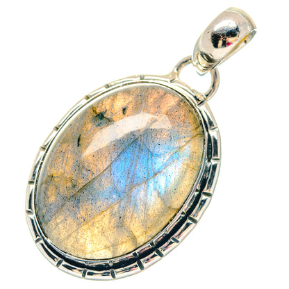 Labradorite Pendants handcrafted by Ana Silver Co - PD19784