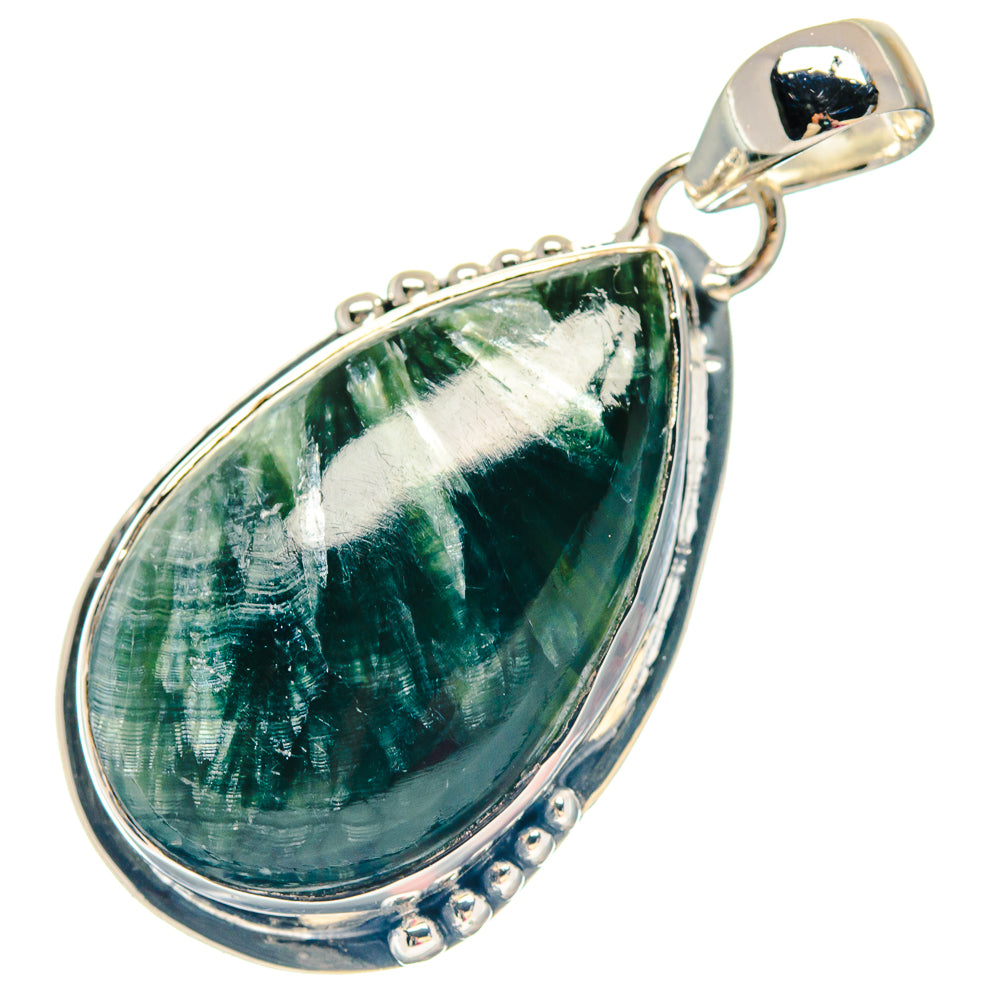 Seraphinite Pendants handcrafted by Ana Silver Co - PD19789
