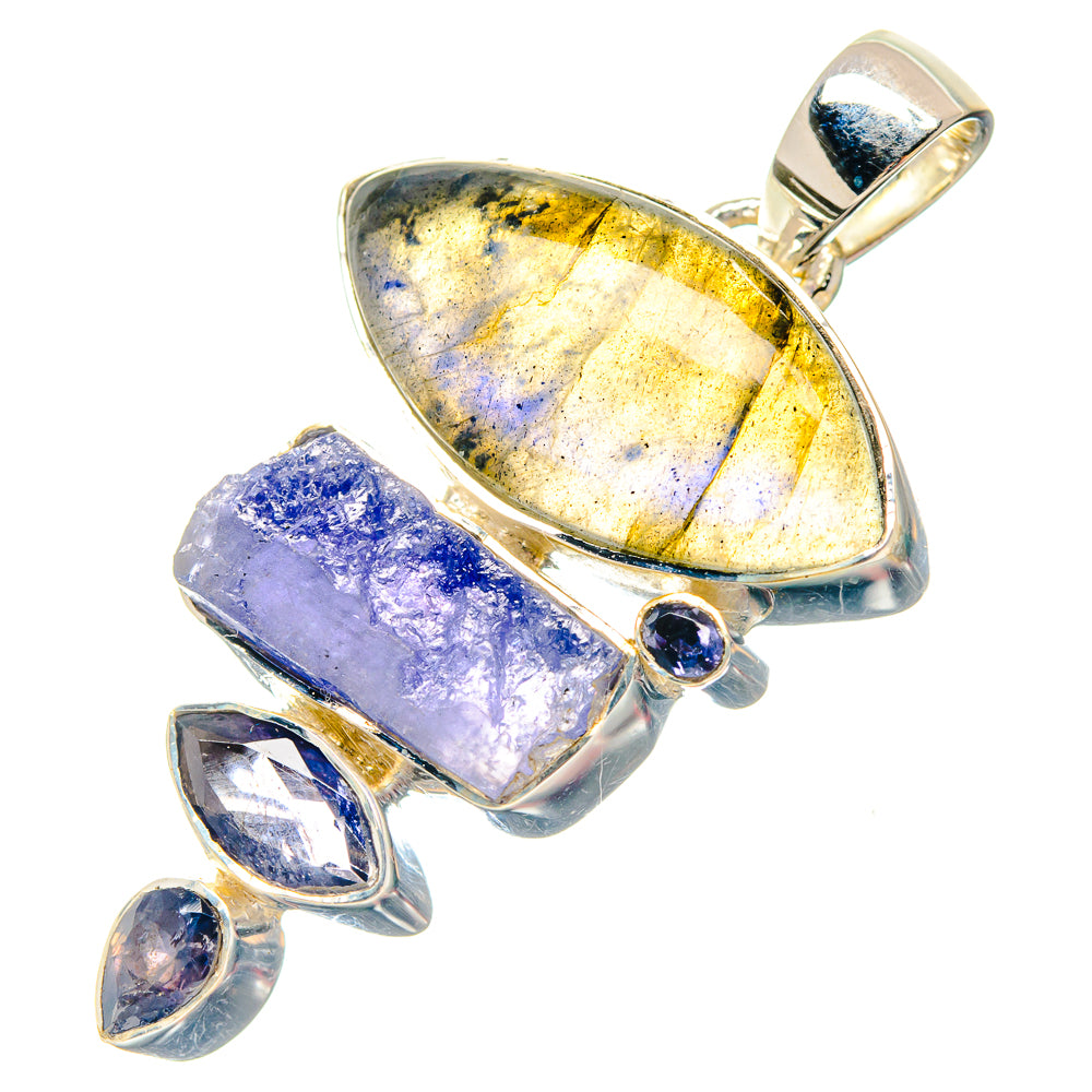Labradorite Pendants handcrafted by Ana Silver Co - PD19798