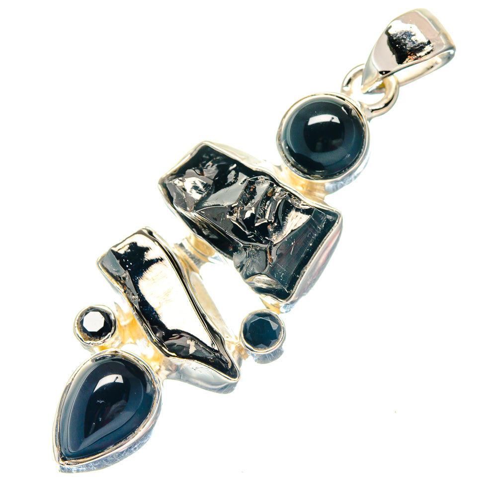 Shungite Pendants handcrafted by Ana Silver Co - PD19805