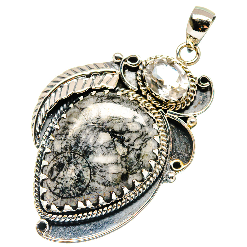 Pinolith Jasper Pendants handcrafted by Ana Silver Co - PD19815