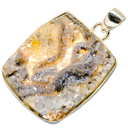 Desert Druzy Pendants handcrafted by Ana Silver Co - PD19824