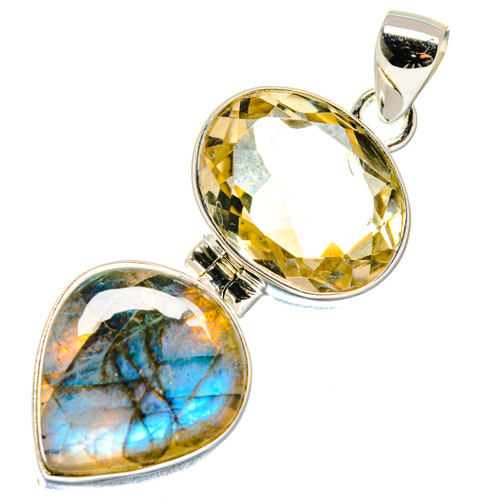 Labradorite Pendants handcrafted by Ana Silver Co - PD19830