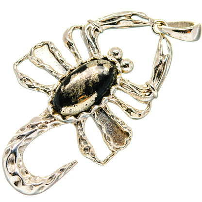 Pyrite Agate Pendants handcrafted by Ana Silver Co - PD19833