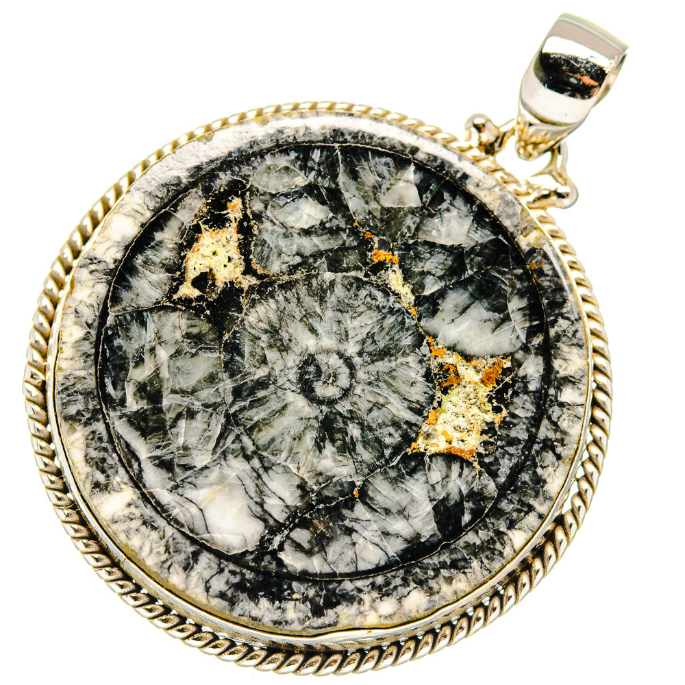 Pinolith Jasper Pendants handcrafted by Ana Silver Co - PD19835