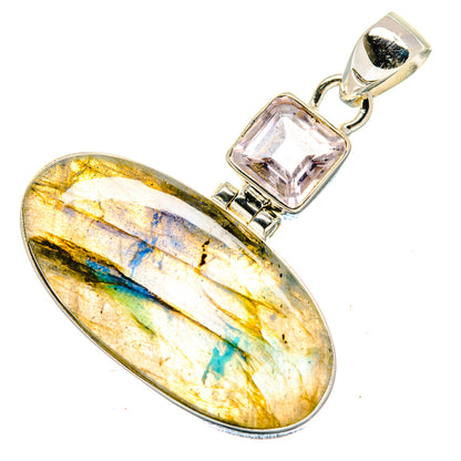Labradorite Pendants handcrafted by Ana Silver Co - PD19882