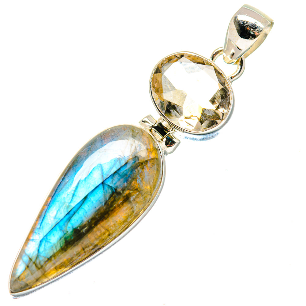 Labradorite Pendants handcrafted by Ana Silver Co - PD19902