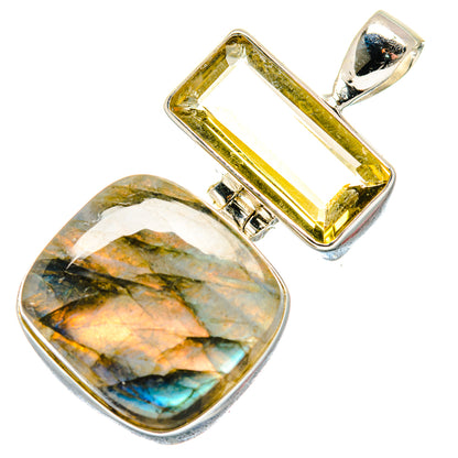Labradorite Pendants handcrafted by Ana Silver Co - PD19907