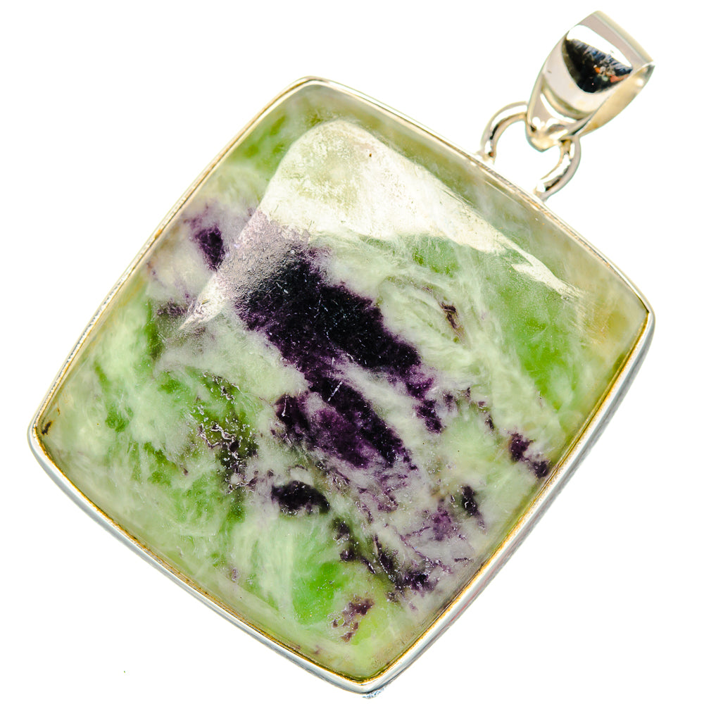 Lepidolite Pendants handcrafted by Ana Silver Co - PD19925