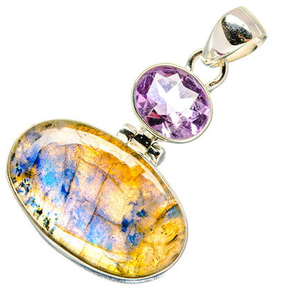 Labradorite Pendants handcrafted by Ana Silver Co - PD19932