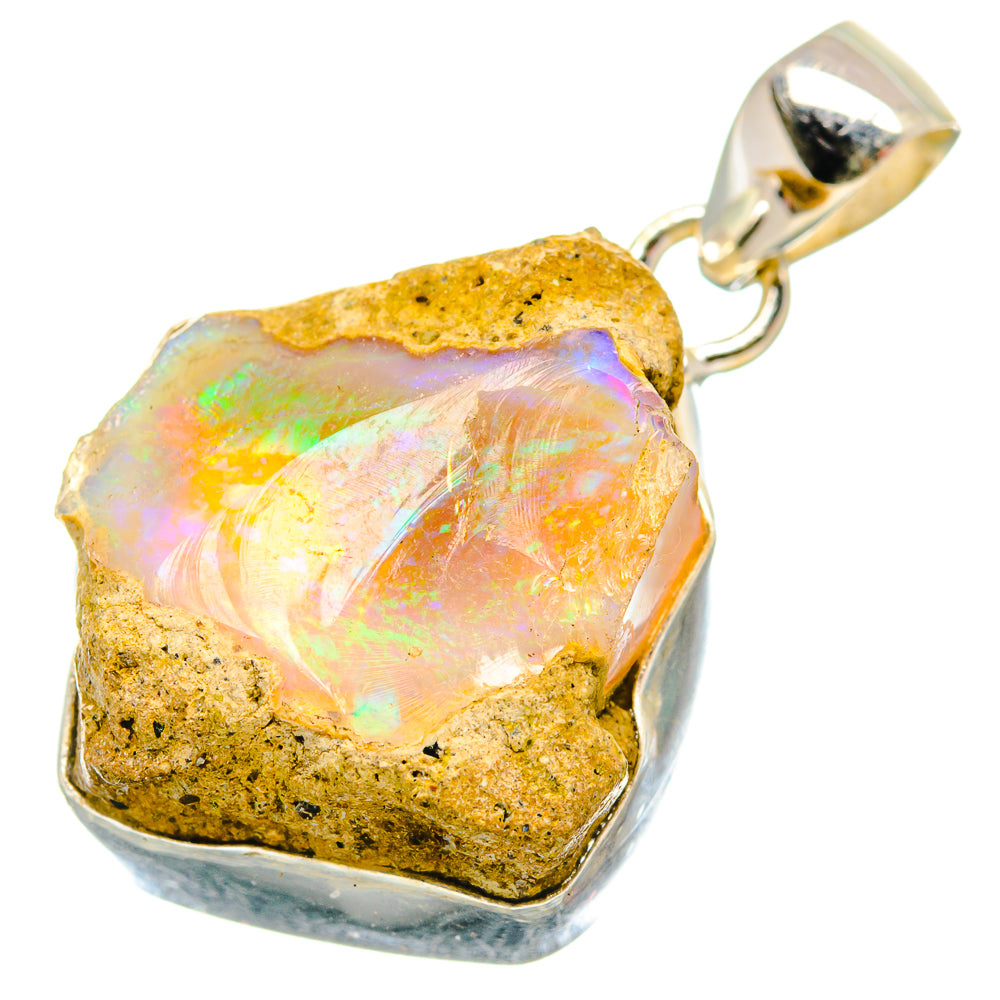Ethiopian Opal Pendants handcrafted by Ana Silver Co - PD19940
