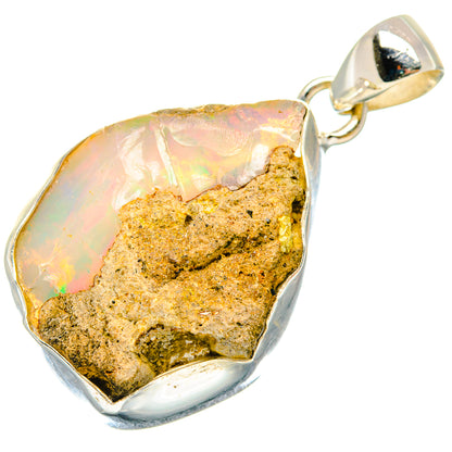 Ethiopian Opal Pendants handcrafted by Ana Silver Co - PD19944