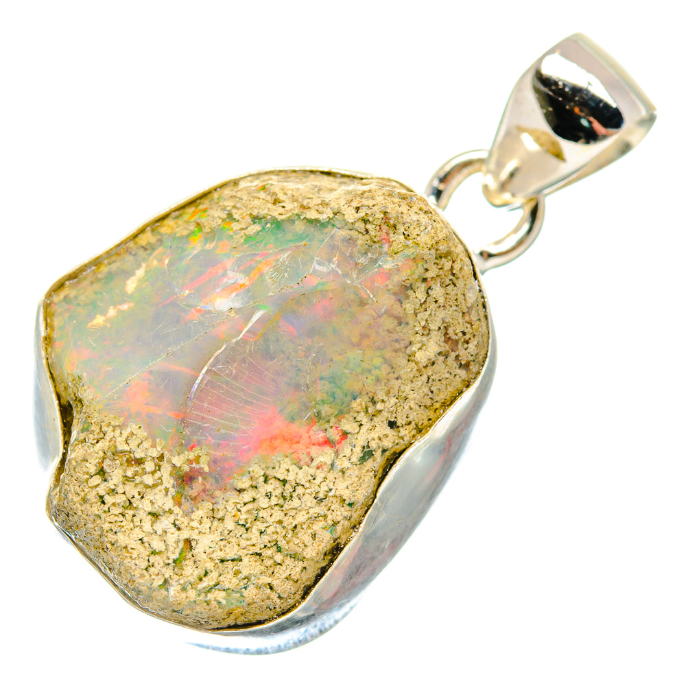 Ethiopian Opal Pendants handcrafted by Ana Silver Co - PD19951