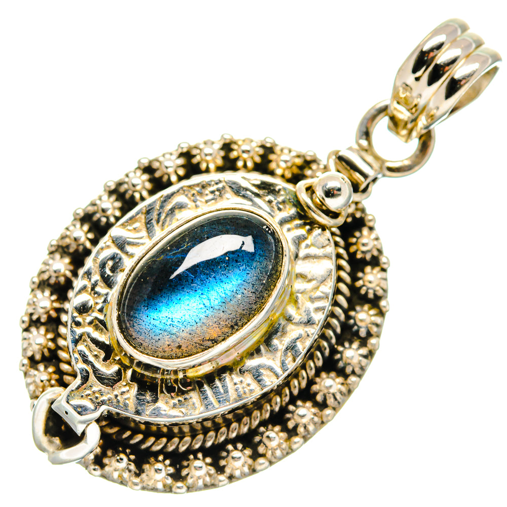 Labradorite Pendants handcrafted by Ana Silver Co - PD19955