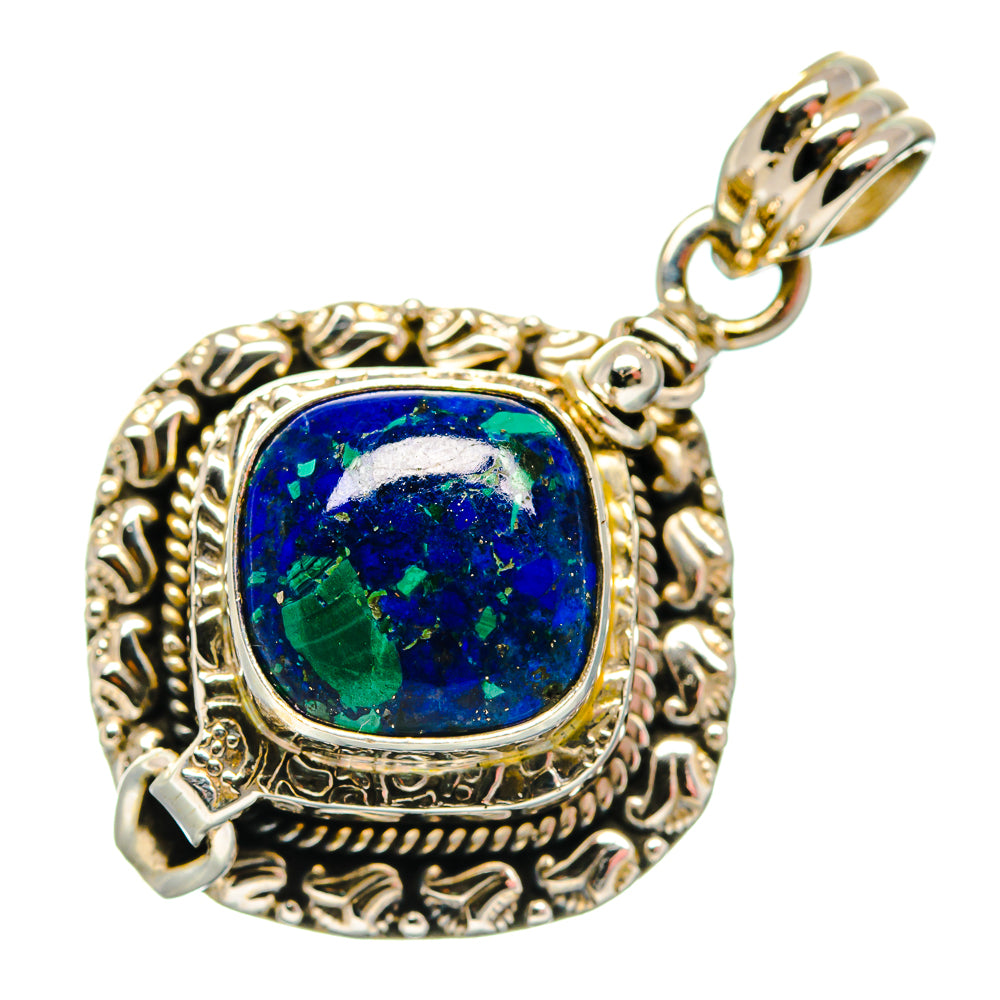 Azurite Pendants handcrafted by Ana Silver Co - PD19959