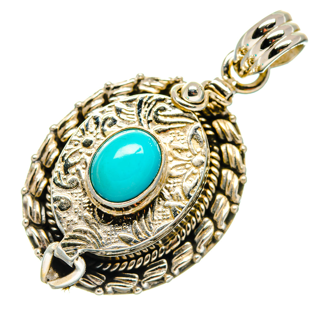 Larimar Pendants handcrafted by Ana Silver Co - PD19963 - Photo 2