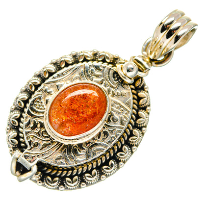 Sunstone Pendants handcrafted by Ana Silver Co - PD19968
