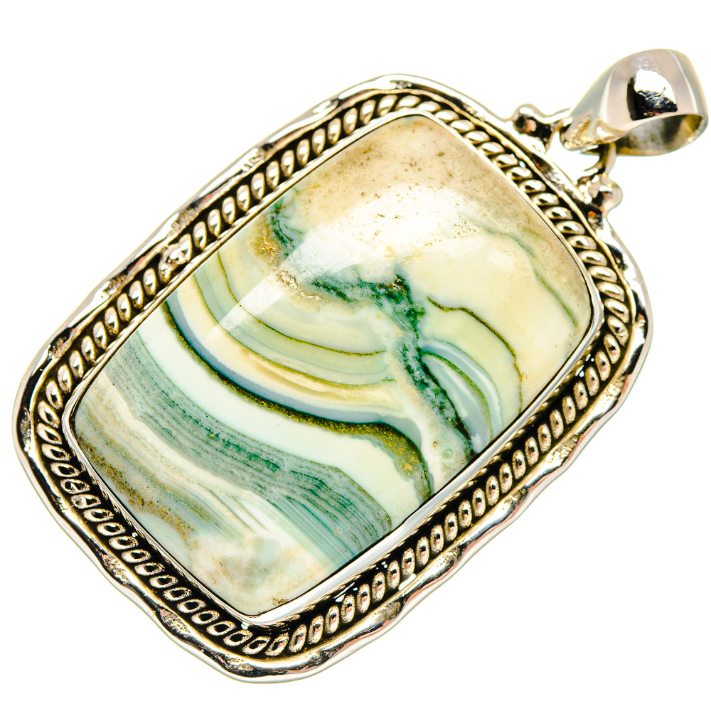 Ocean Jasper Pendants handcrafted by Ana Silver Co - PD19979