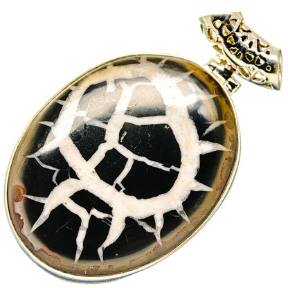 Septarian Geode Pendants handcrafted by Ana Silver Co - PD19993