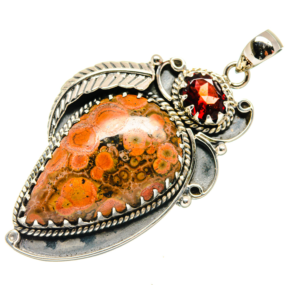 Poppy Jasper Pendants handcrafted by Ana Silver Co - PD20012