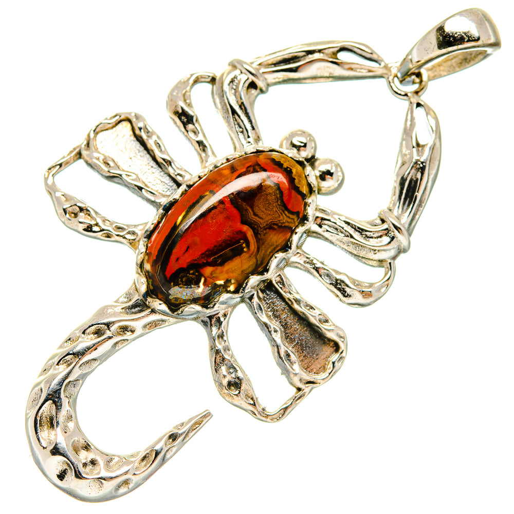 Moroccan Agate Pendants handcrafted by Ana Silver Co - PD20035
