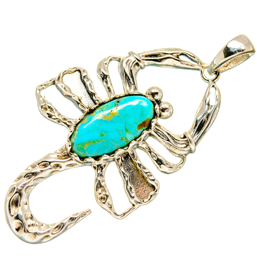 Chrysocolla Pendants handcrafted by Ana Silver Co - PD20036