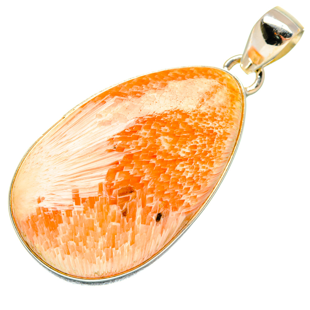 Scolecite Pendants handcrafted by Ana Silver Co - PD20071