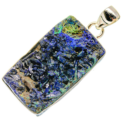 Azurite Pendants handcrafted by Ana Silver Co - PD20075