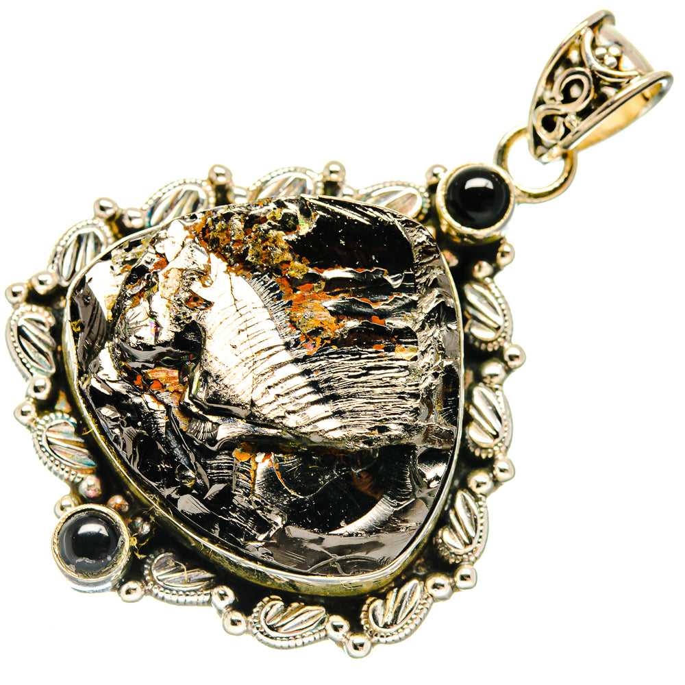 Shungite Pendants handcrafted by Ana Silver Co - PD20084