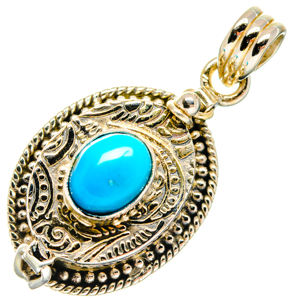 Larimar Pendants handcrafted by Ana Silver Co - PD20096 - Photo 2