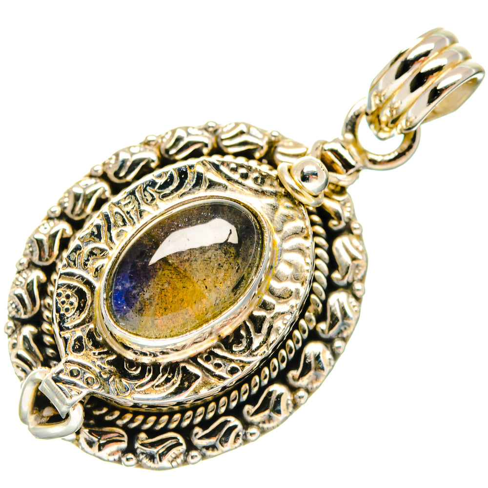 Labradorite Pendants handcrafted by Ana Silver Co - PD20097