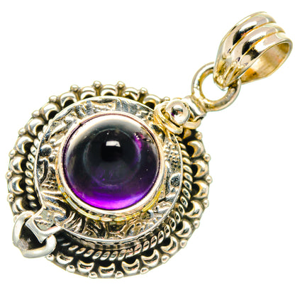 Amethyst Pendants handcrafted by Ana Silver Co - PD20099