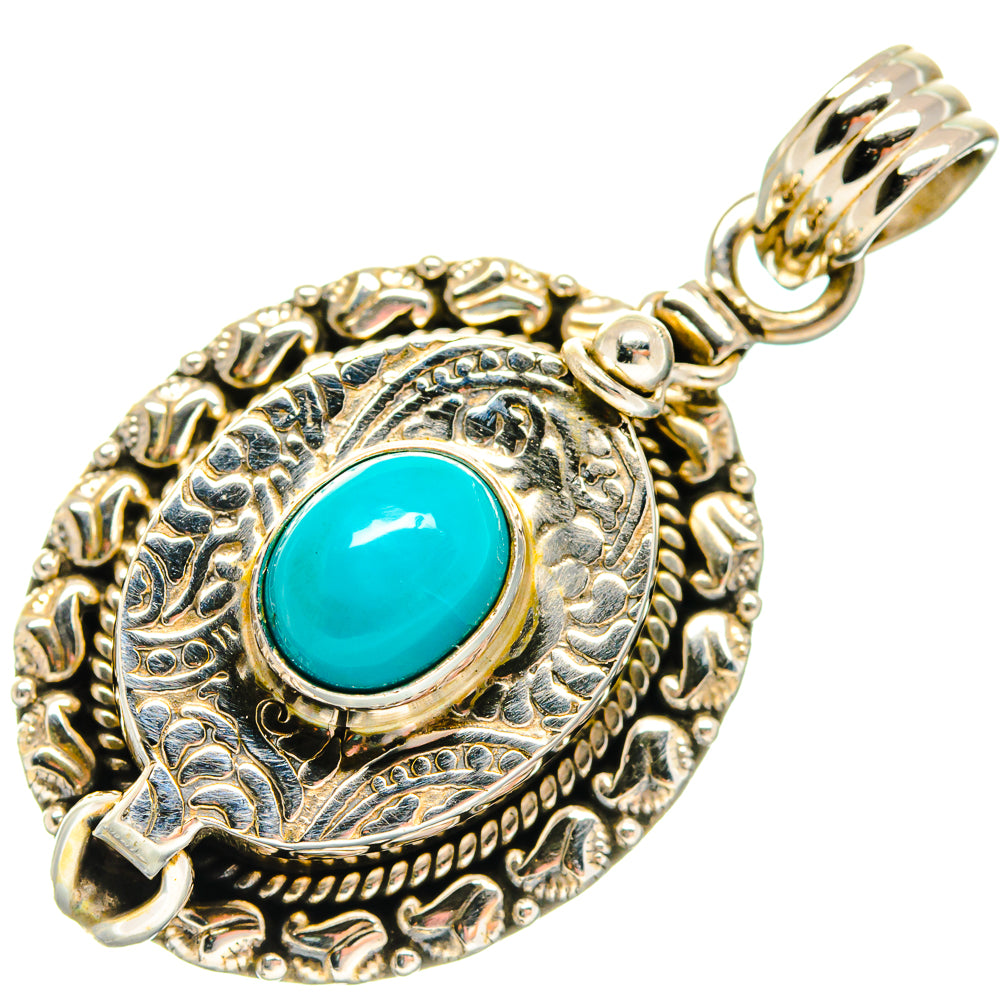 Larimar Pendants handcrafted by Ana Silver Co - PD20102 - Photo 2