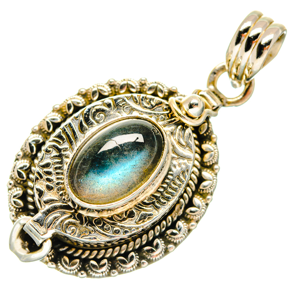 Labradorite Pendants handcrafted by Ana Silver Co - PD20104 - Photo 2