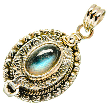 Labradorite Pendants handcrafted by Ana Silver Co - PD20104 - Photo 2