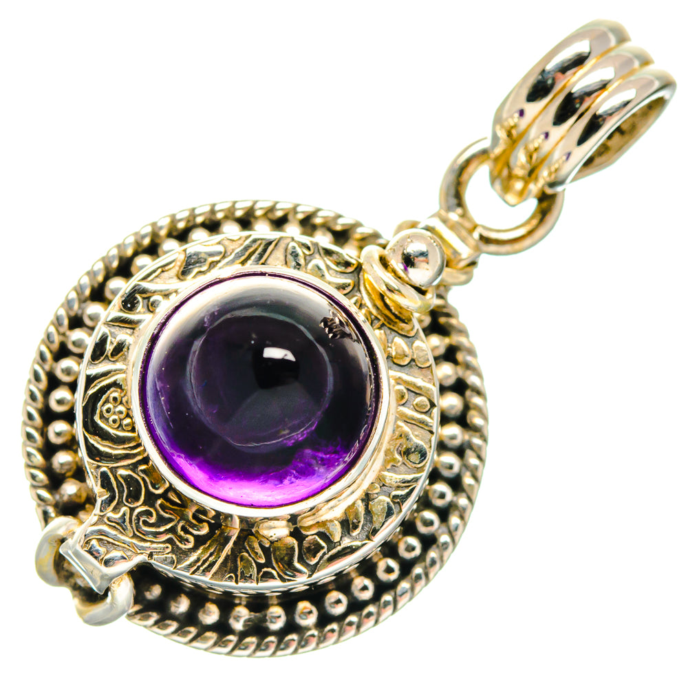 Amethyst Pendants handcrafted by Ana Silver Co - PD20111