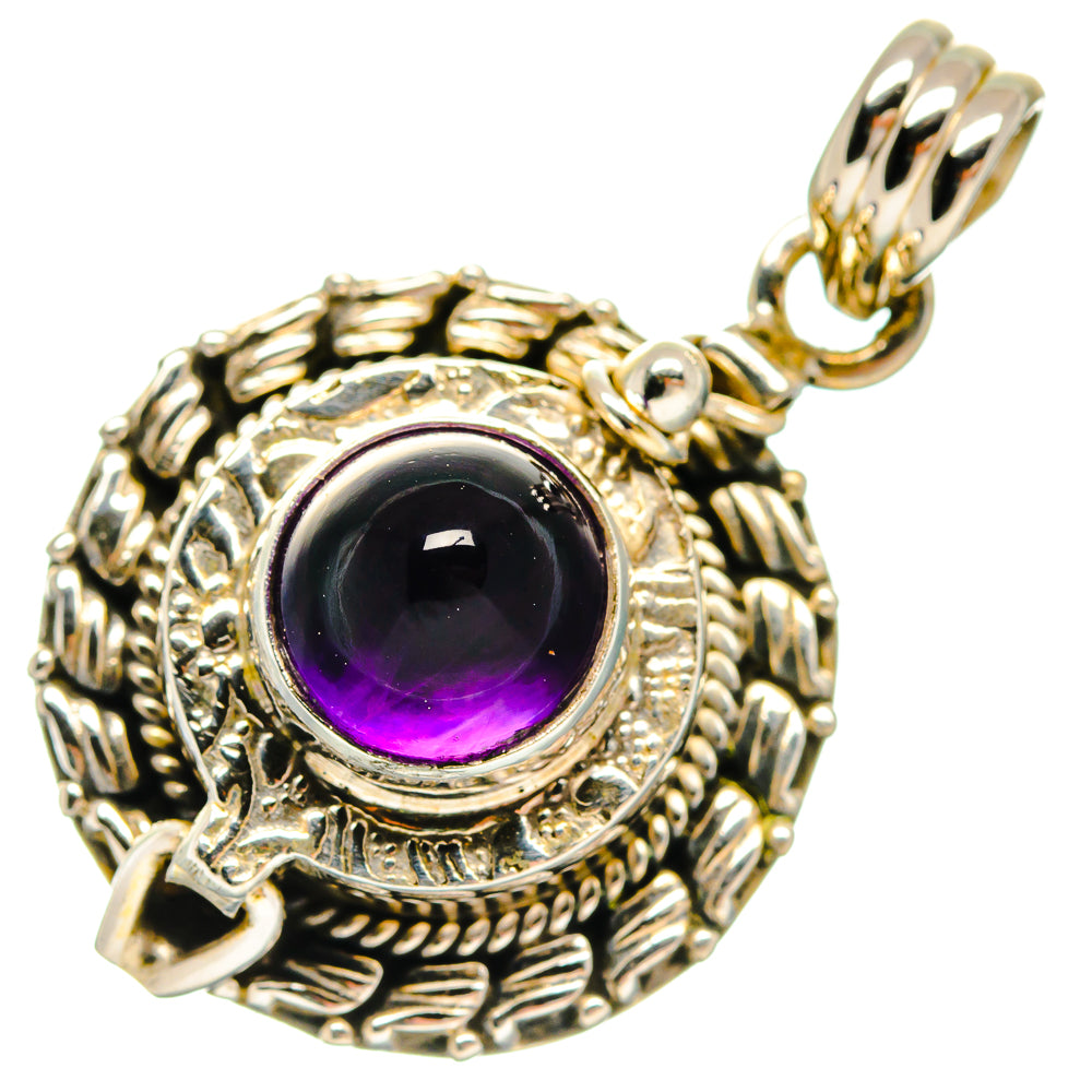 Amethyst Pendants handcrafted by Ana Silver Co - PD20114
